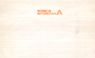 Konica Autoreflex A camera