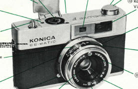 Konica EE Matic F camera