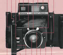 Konica Instant Press polaroid film camera manual, Mode D'Emploi