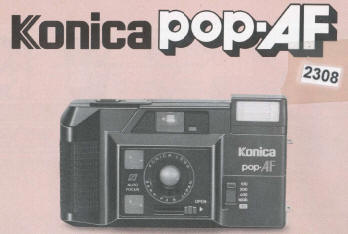 Konica Pop-AF camera manual, Mode D'Emploi