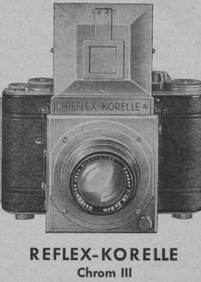 Reflex-Korelle Chrom III camera