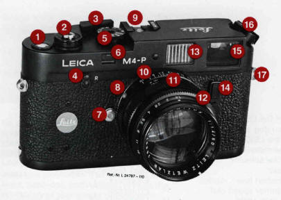 Leitz Leica Anleitung Leica M 4-P Gebrauchsanweisung Bedienungsanleitung 
