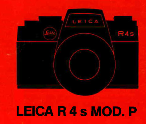 Leica R4 MOD P camera