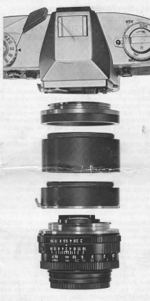 Leicaflex ext rings