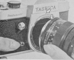 Yashica Pentamatic camera