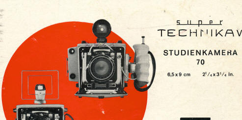 Linhof super technika V studienkamera 70