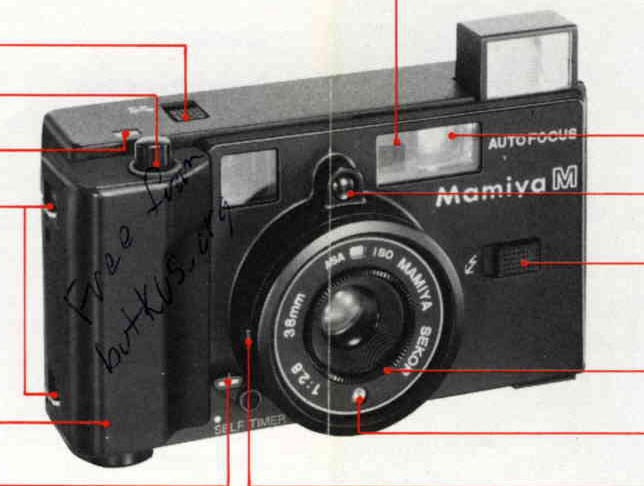 Mamiya M camera