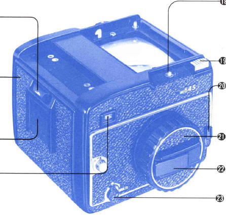 Mamiya M645 camera