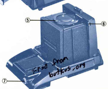 Mamiya M645 Waist-Level Finder S, Prism Finder instruction manual