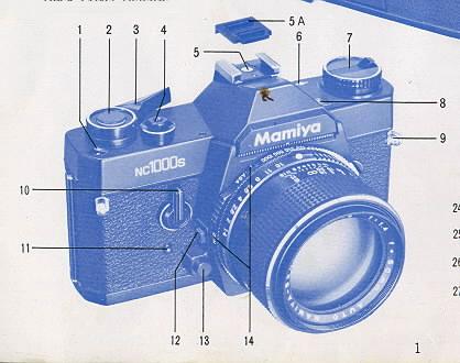 Mamiya NC1000s camera