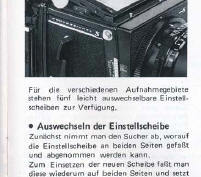 Mamiya RB67 Pro s Bedienungsanleitung