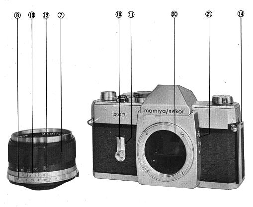 Mamiya TL camera