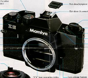 Mamiya ZE camera