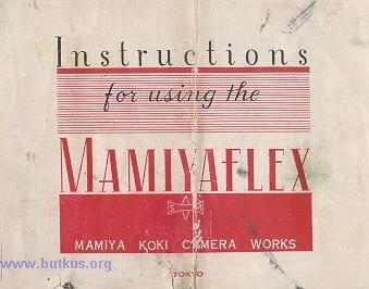 Mamiayflex camera