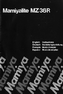 Mamiyalite MZ36R flash