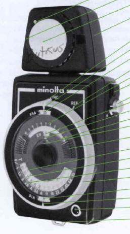Minolta Auto Meter II instruction manual, user manual, PDF manual