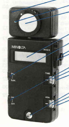 Minolta Flash Meter III instructions