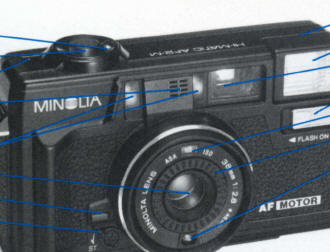Minolta HI-MATIC AF2-M camera manual