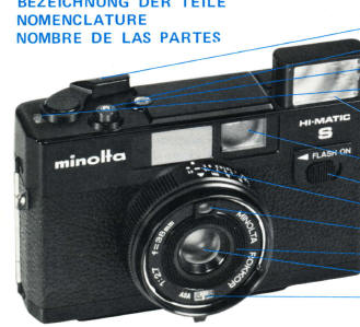 Minolta Hi-Matic S camera manual