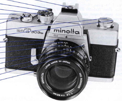 Minolta SRT 100x - 303b camera