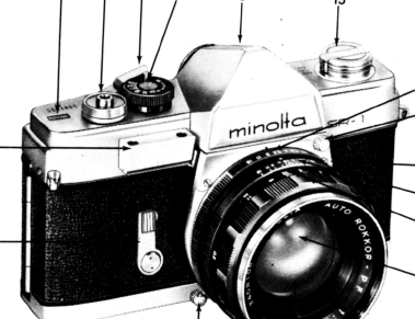 Minolta SR-1 camera