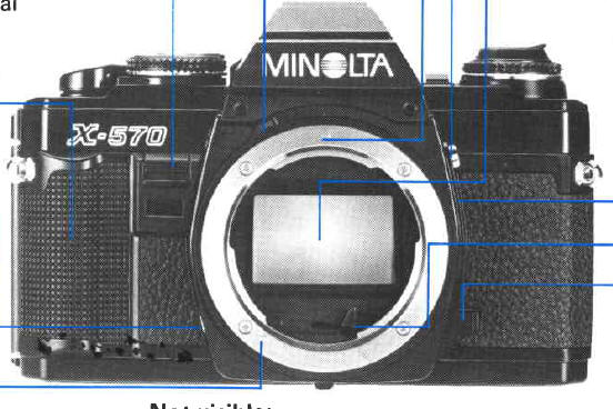 Minolta X-570 camera