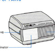 Minolta_1800AF flash instructions, manual de instrucciones
