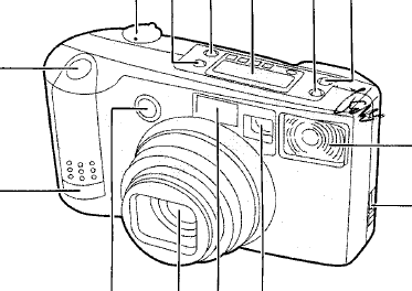 Minolta Riva Zoom 140EX Point and Shoot camera manual, Bedienungsanleitung