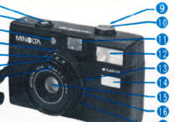 Minolta Hi-Matic GF instructions, Bedienungsanleitung