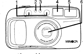 Minolta RIVA Zoom 70 camera / Minolta Sightseer Zoom camera manual