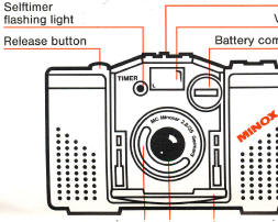 MINOX GT-E camera manual, Bedienungsanleitung