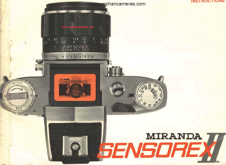Miranda Sensorex II camera