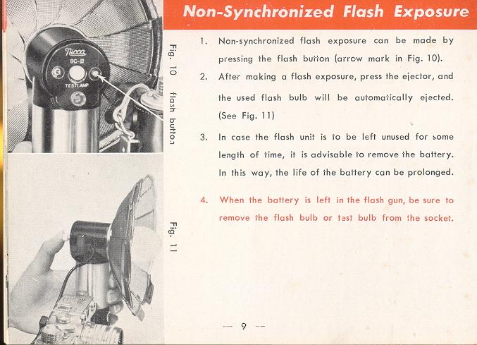 NICCA B-C Flash Unit