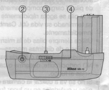 Nikon MB-10 film camera grip instructions