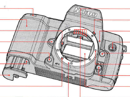 Nikon F-801s AF camera