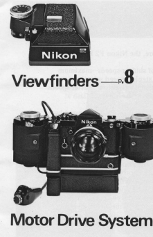 Nikon F2 System Accessories Booklet