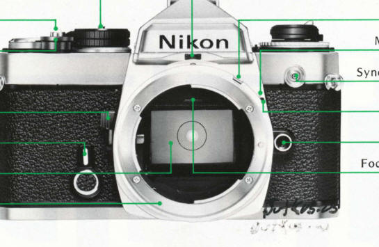 Nikon FE camera manual
