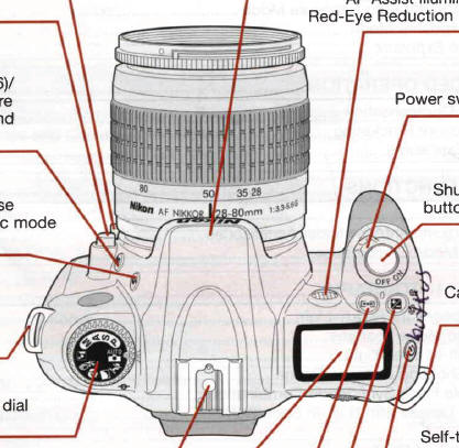 Nikon N55 camera