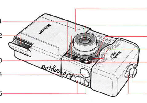 Nikon Nuvis s2000 camera