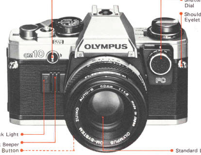 Original not a copy Olympus OM10 Camera Instruction Manual 