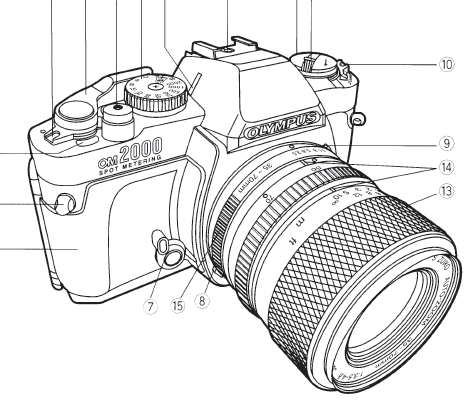 Olympus OM-2000 camera