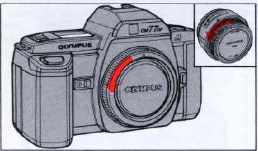 Olympus OM 77AF camera instructions
