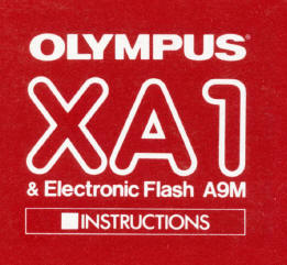 Olympus XA1 camera