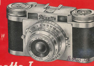  Braun Paxette I camera