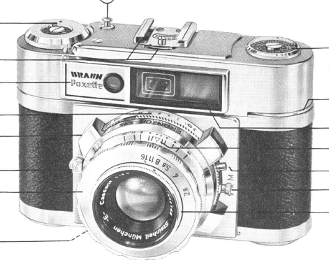 Braun Paxette Super II L Bedienungsanleitung