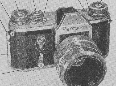 PENTACON F 35mm Bedienungsanleitung