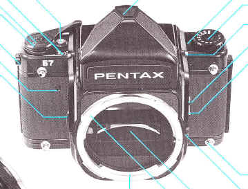 Pentax 67 camera
