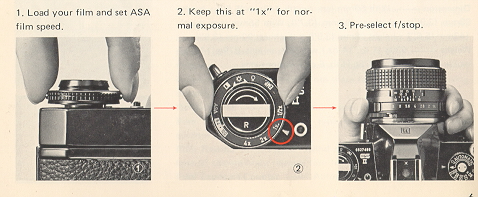 Pentax ESII parts