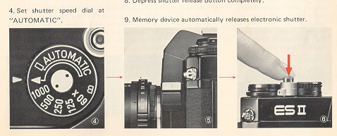 Pentax ESII parts