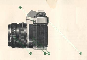 Pentax KM camera